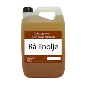 Rå linolje á 5L