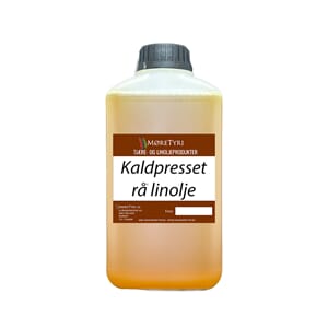 Kaldpresset rå linolje á 1L