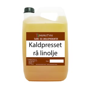 Kaldpresset rå linolje 5 L